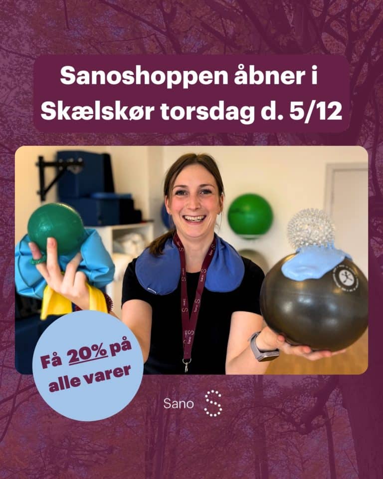Sanoshop åbner i Skælskør d. 5/12